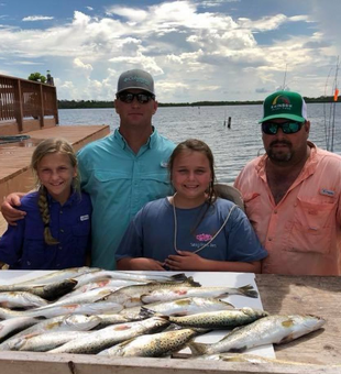 Family Fishing In New Smyrna Beach